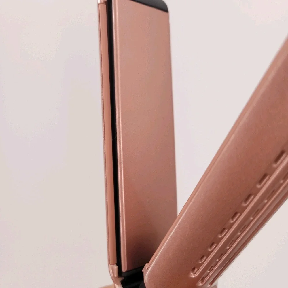 Sutra Air Styler 2 in 1 Hair Straightener + Curler Ceramic Plates Rose Gold Pink